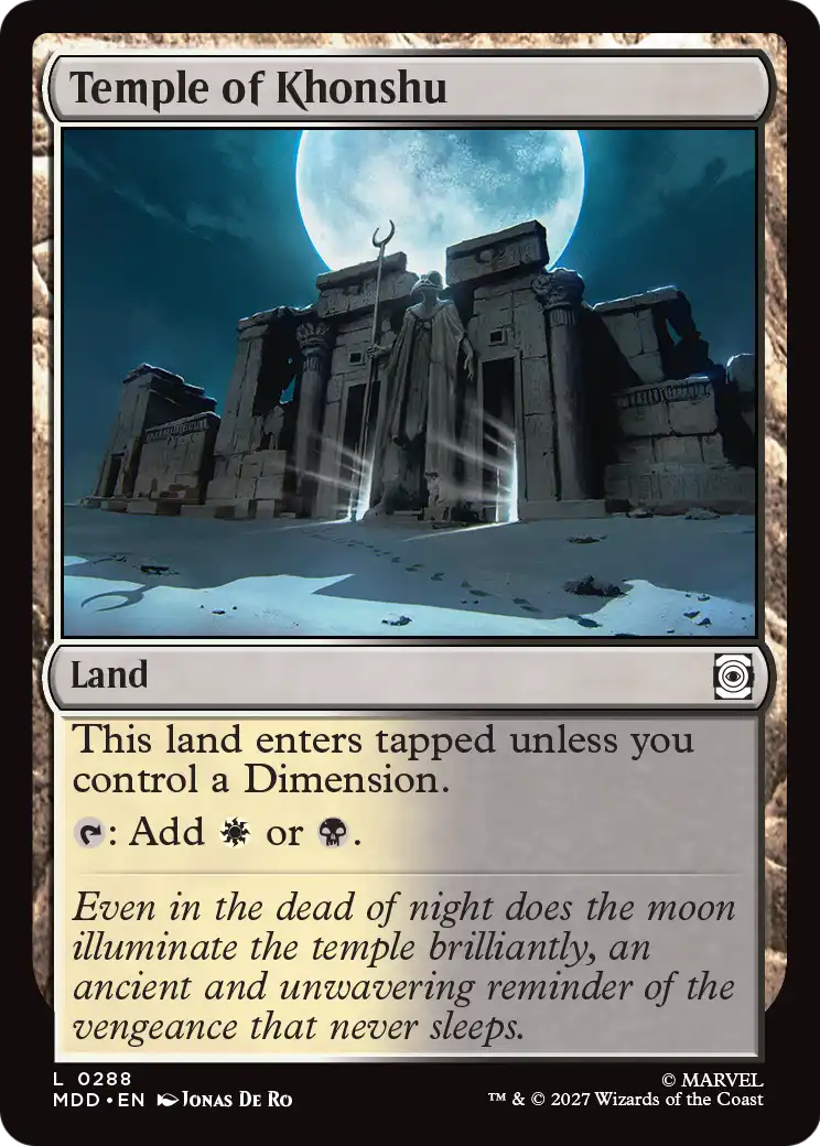 Temple of Khonshu [Marvel: Darkhold Destiny] | Exor Games New Glasgow