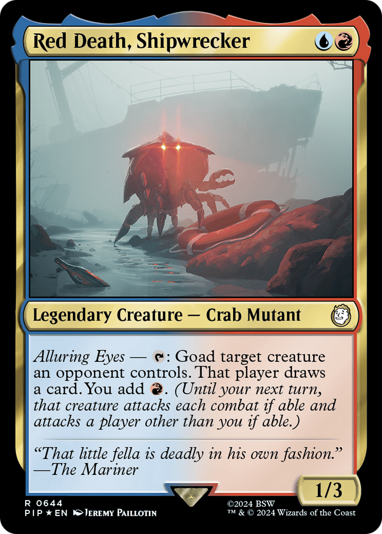 Red Death, Shipwrecker (Surge Foil) [Fallout] | Exor Games New Glasgow