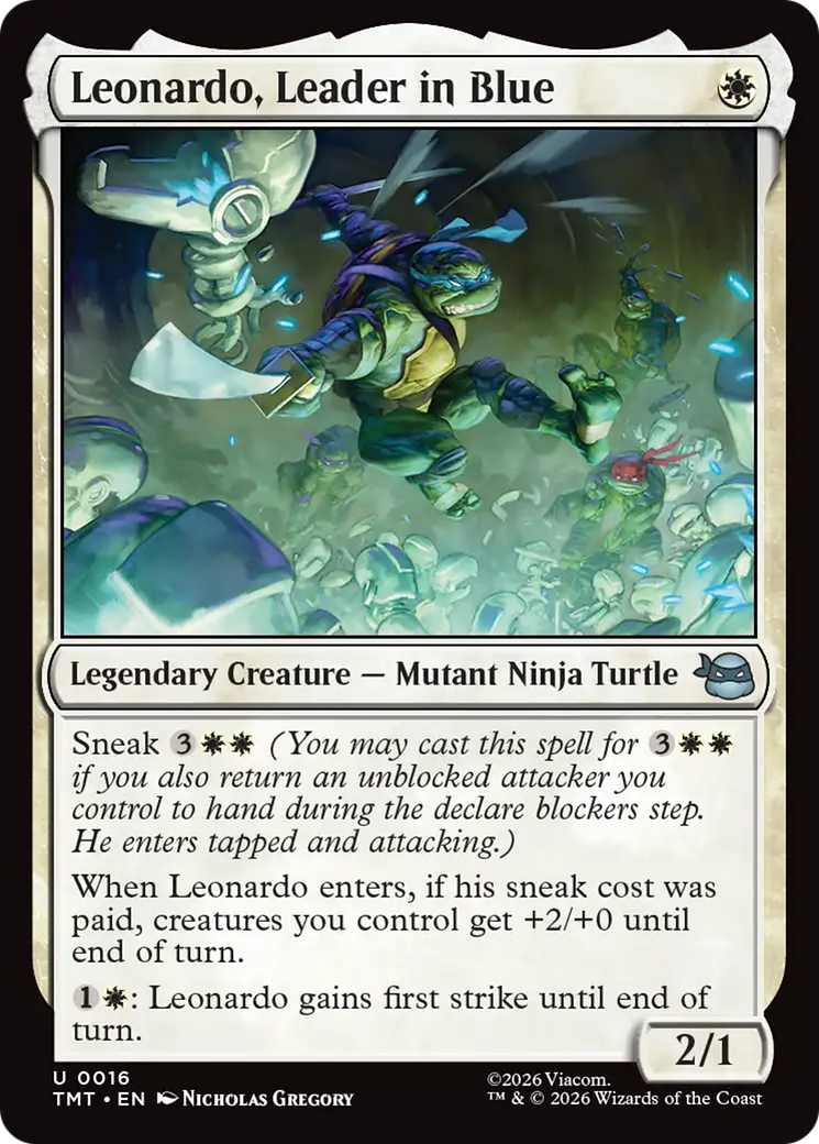 Leonardo, Leader in Blue [Teenage Mutant Ninja Turtles] | Exor Games New Glasgow