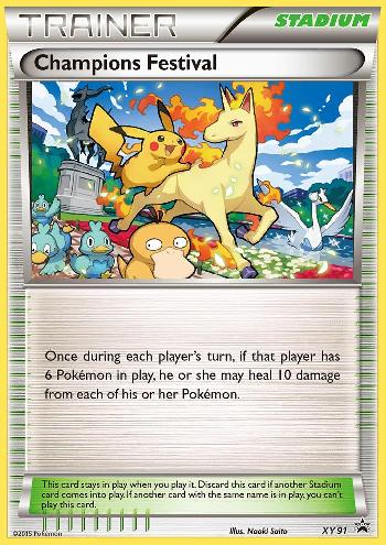 Champions Festival (XY91) (2015) [XY: Black Star Promos] | Exor Games New Glasgow