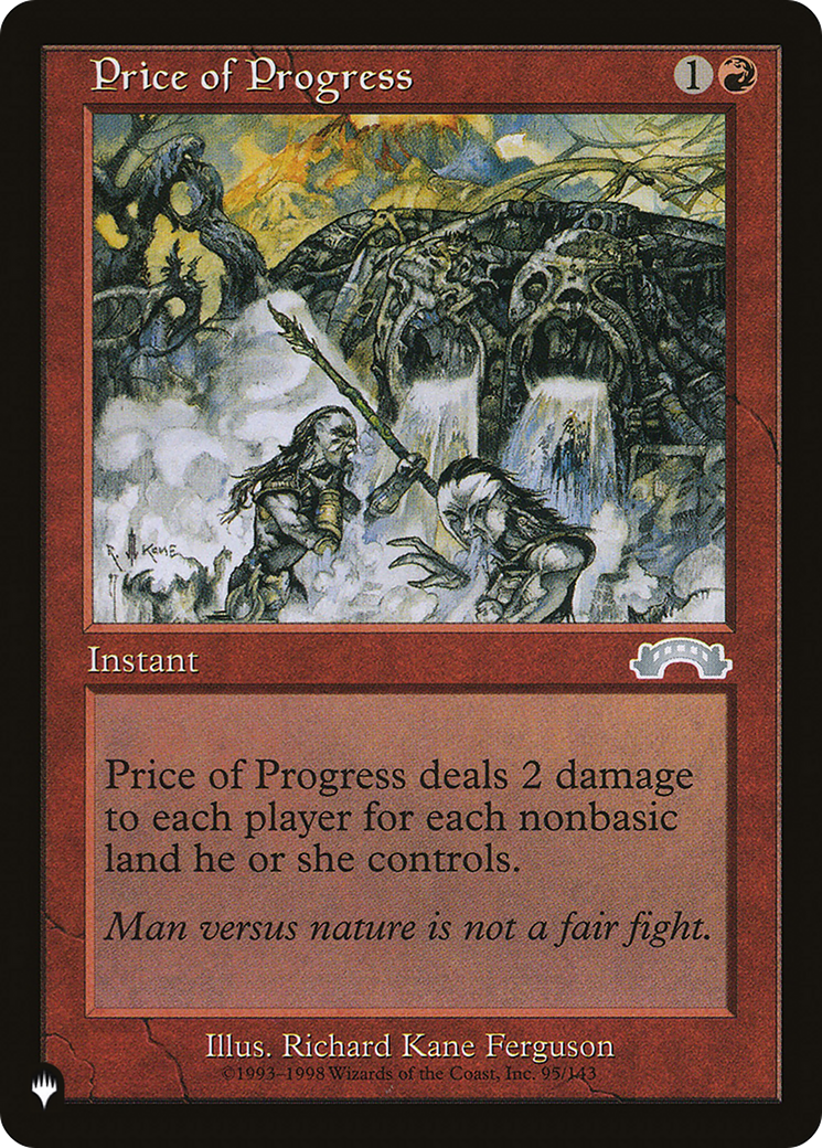 Price of Progress (EXO) [The List Reprints] | Exor Games New Glasgow