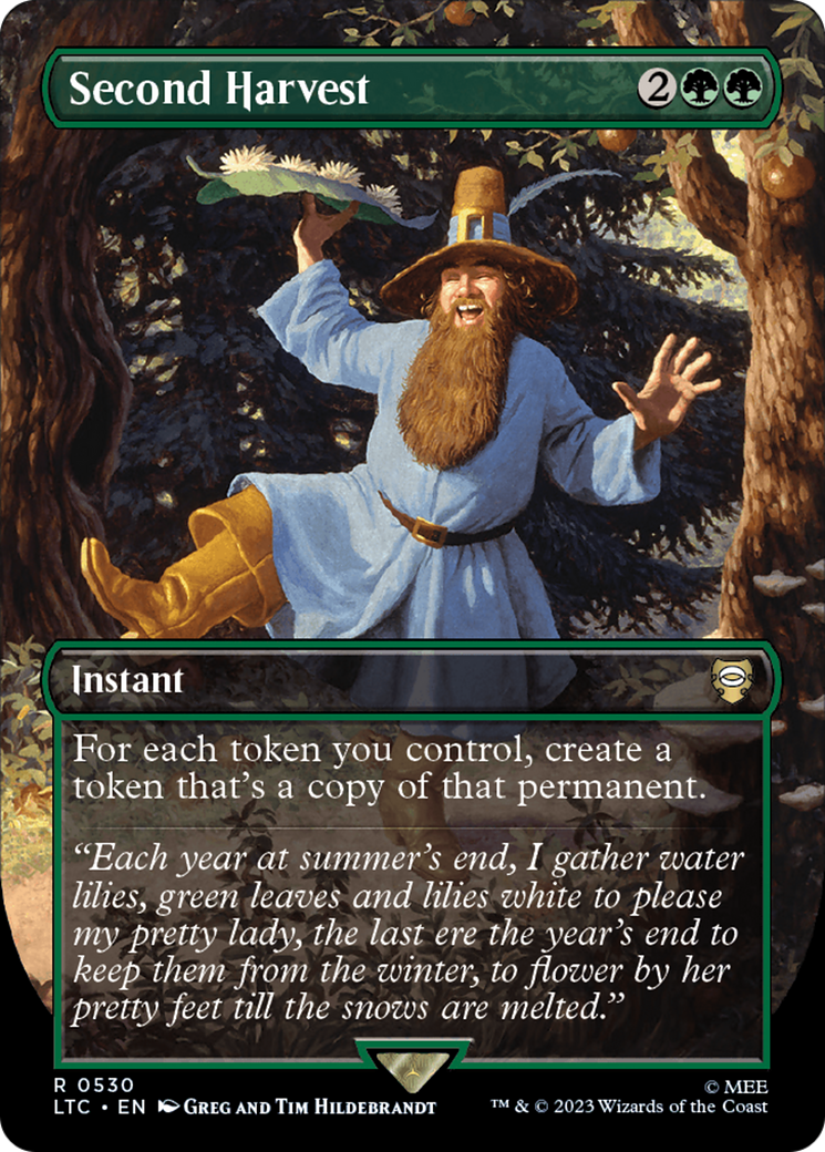 Second Harvest (Borderless) [The Lord of the Rings: Tales of Middle-Earth Commander] | Exor Games New Glasgow