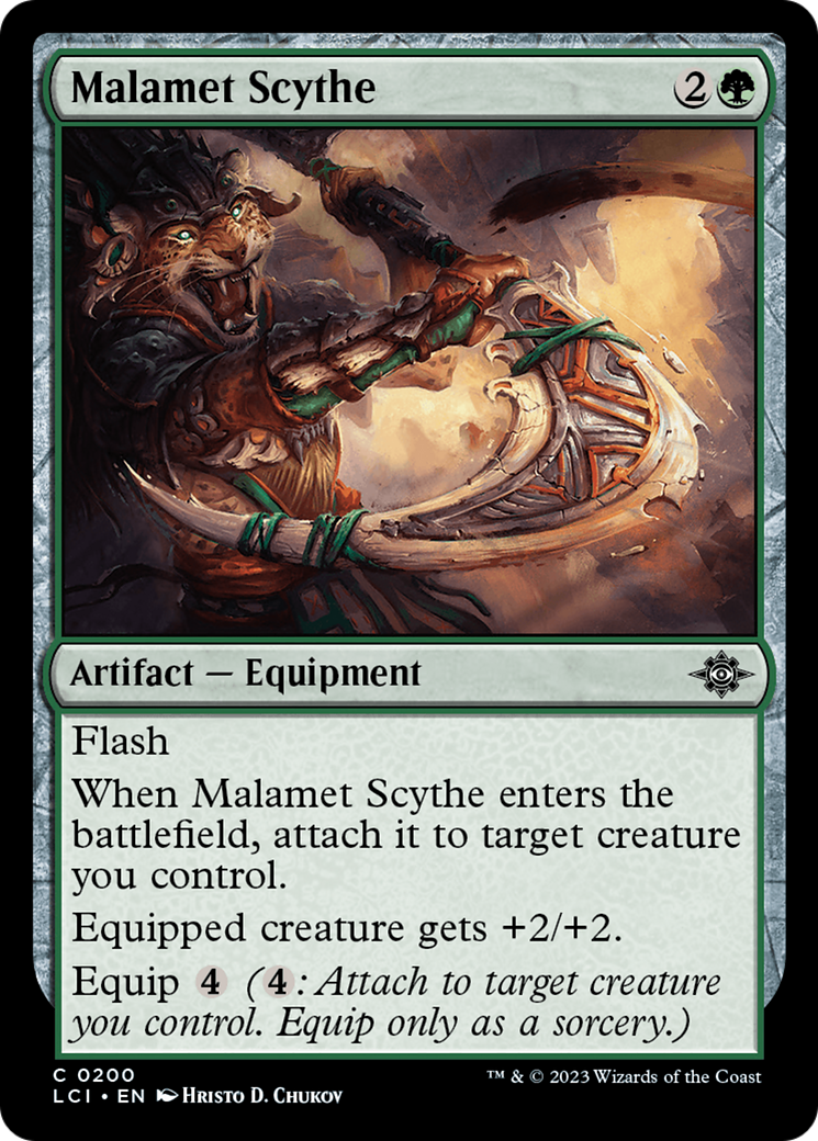 Malamet Scythe [The Lost Caverns of Ixalan] | Exor Games New Glasgow