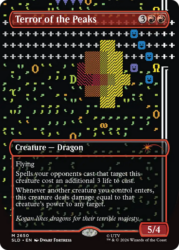 Terror of the Peaks [Secret Lair Drop Series] | Exor Games New Glasgow
