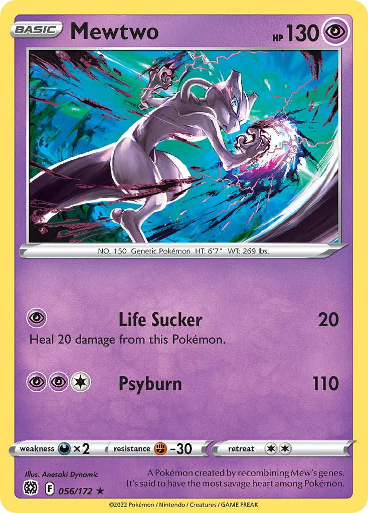 Mewtwo (056/172) (Cosmos Holo) [Sword & Shield: Black Star Promos] | Exor Games New Glasgow