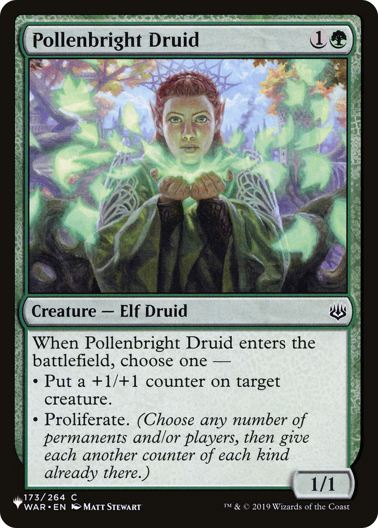 Pollenbright Druid [The List Reprints] | Exor Games New Glasgow