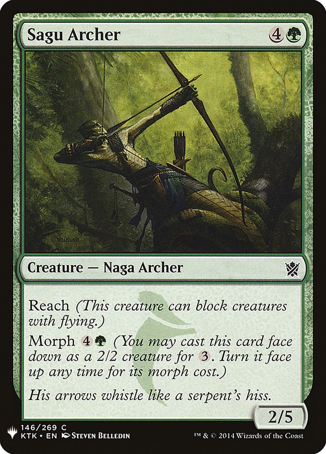 Sagu Archer [Mystery Booster] | Exor Games New Glasgow