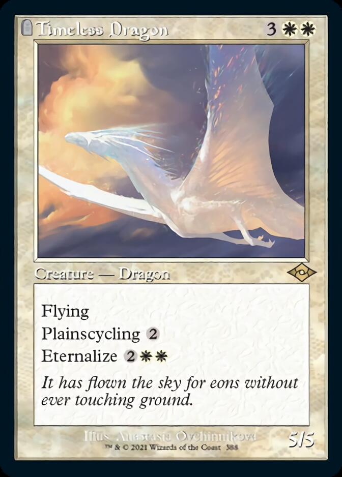 Timeless Dragon (Retro) [Modern Horizons 2] | Exor Games New Glasgow