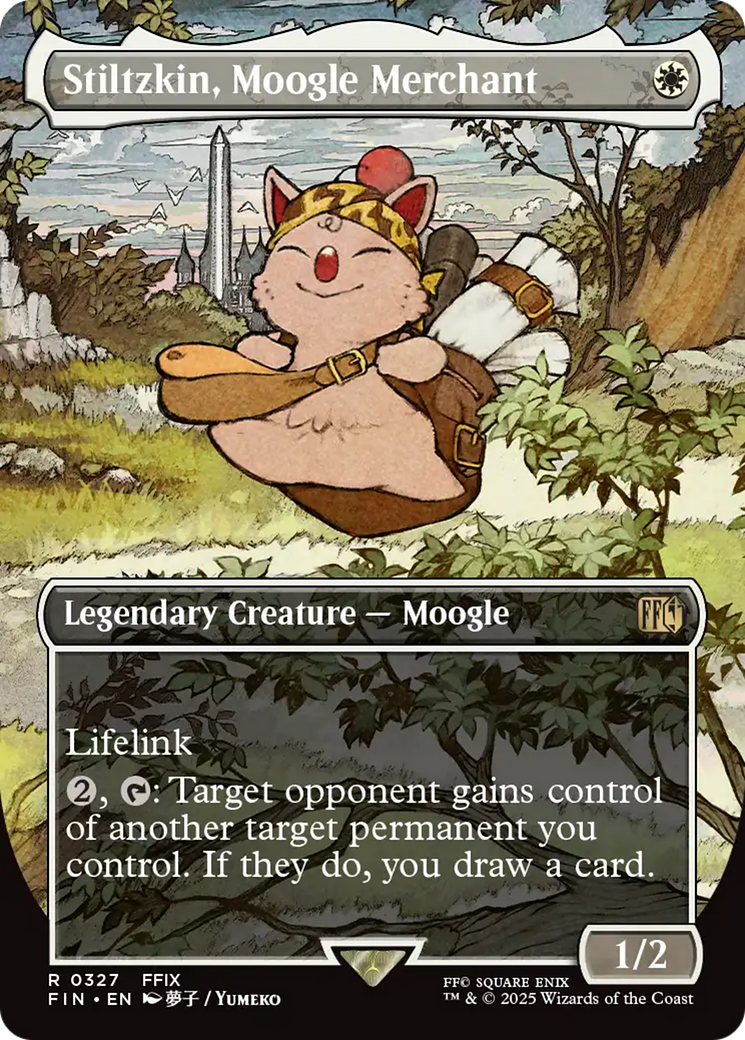 Stiltzkin, Moogle Merchant (Borderless) [FINAL FANTASY] | Exor Games New Glasgow