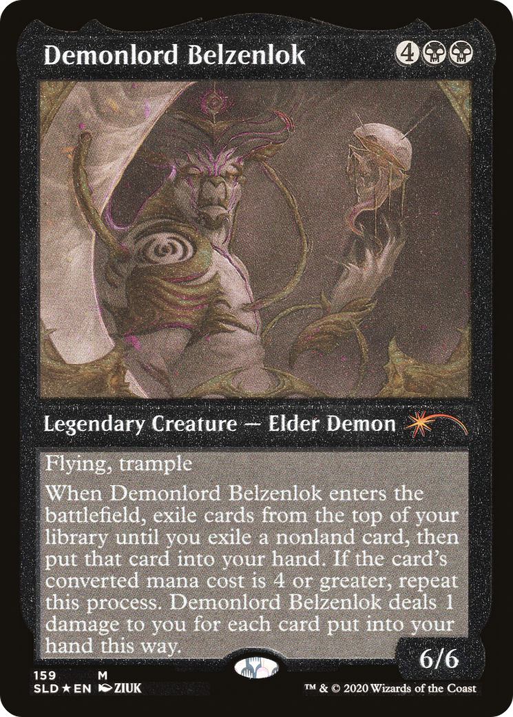 Demonlord Belzenlok (Foil Etched) [Secret Lair Drop Series] | Exor Games New Glasgow