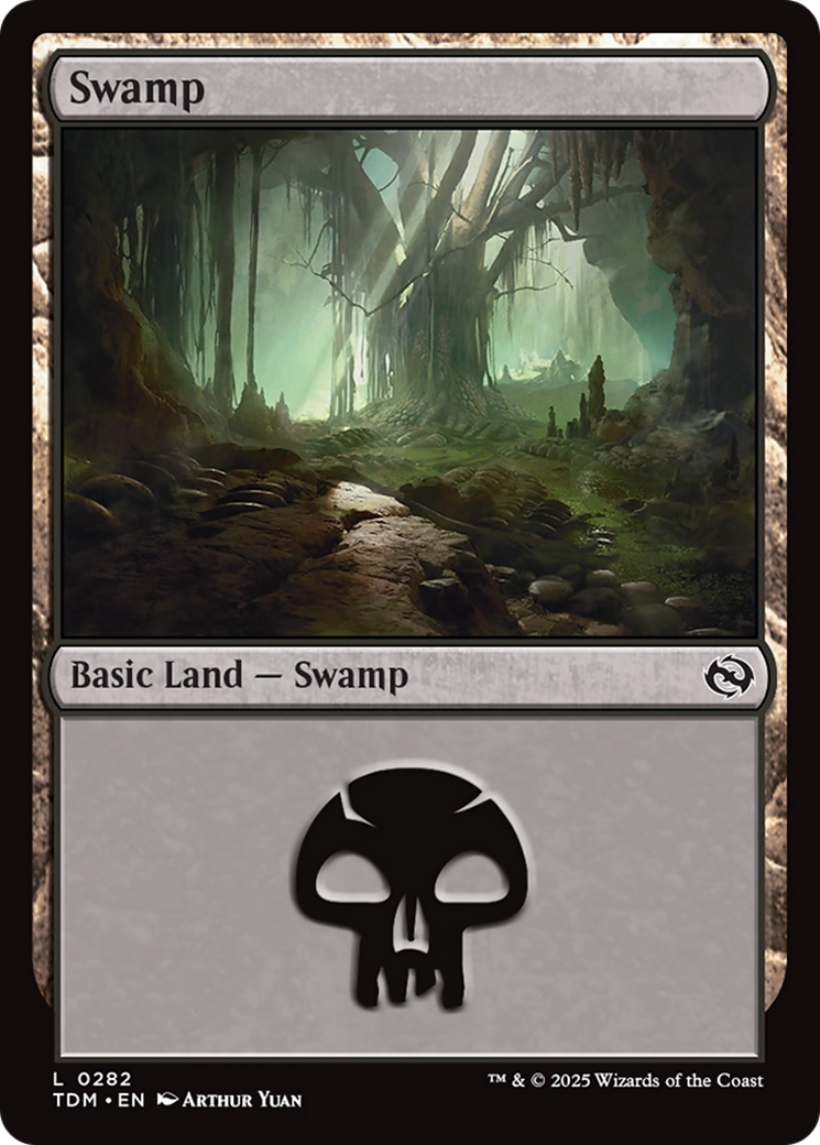 Swamp (0282) [Tarkir: Dragonstorm] | Exor Games New Glasgow