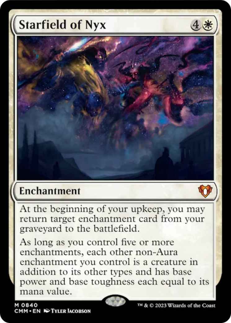 Starfield of Nyx [Commander Masters] | Exor Games New Glasgow