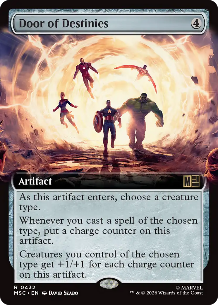 Door of Destinies (Extended Art) [Marvel Super Heroes Commander] | Exor Games New Glasgow