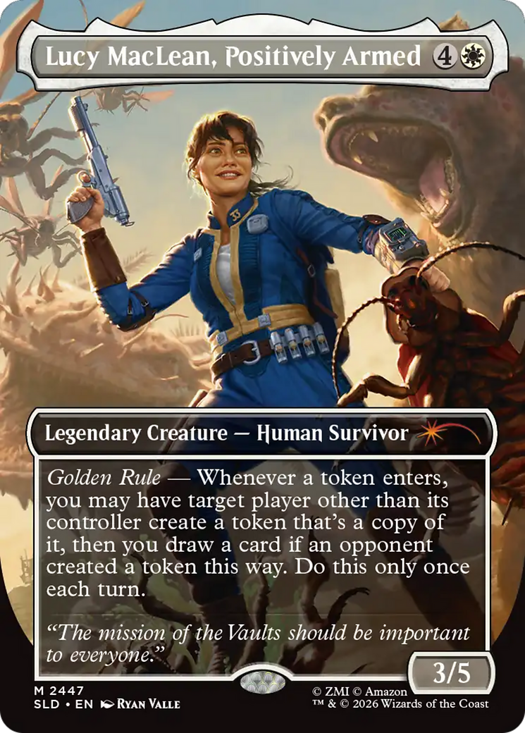 Lucy MacLean, Positively Armed [Secret Lair Drop Series] | Exor Games New Glasgow