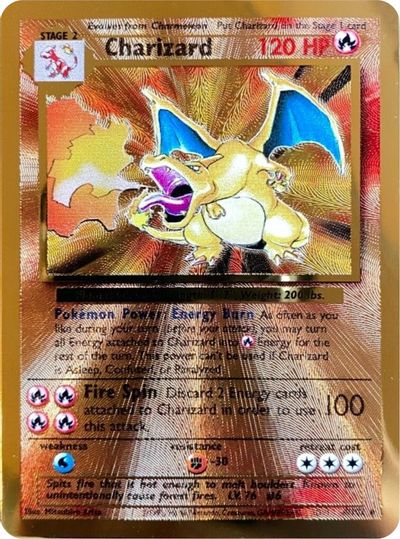 Charizard (4/102) (Celebrations Metal Card) [Celebrations: 25th Anniversary] | Exor Games New Glasgow