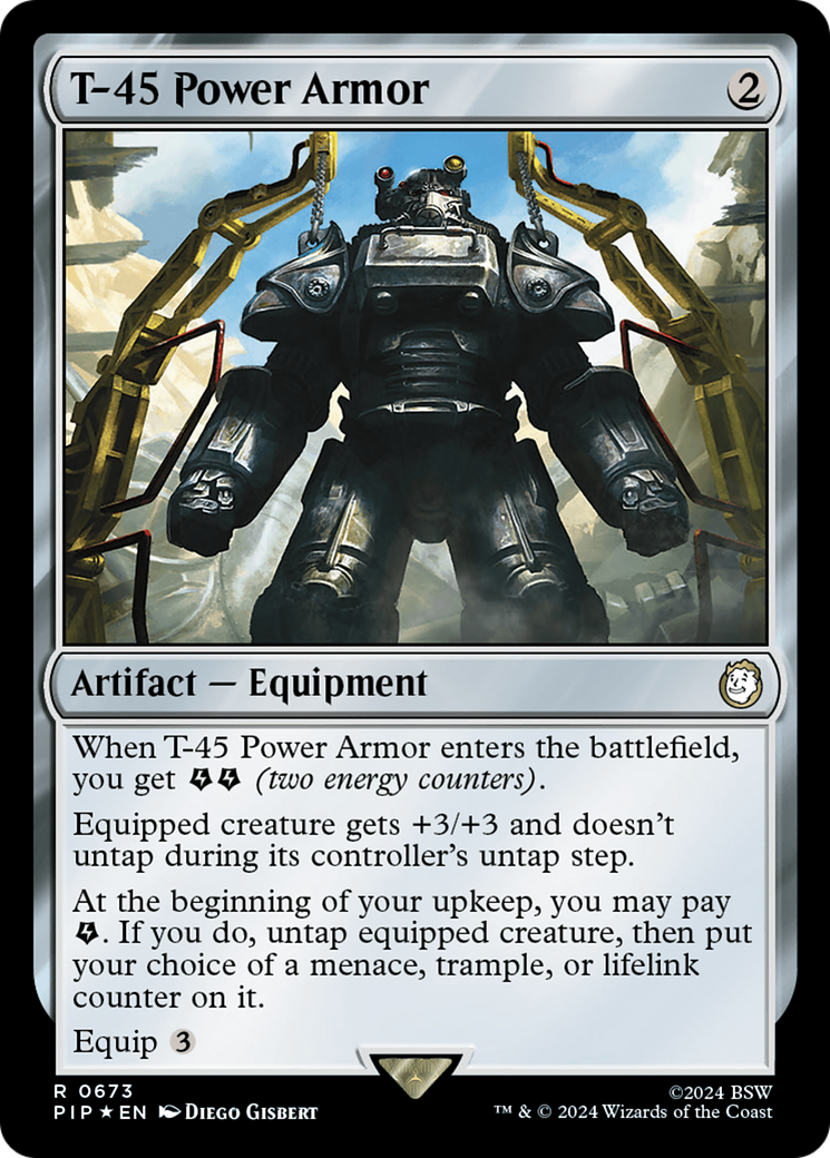 T-45 Power Armor (Surge Foil) [Fallout] | Exor Games New Glasgow