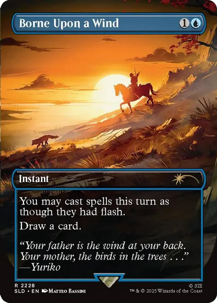 Borne Upon a Wind [Secret Lair Drop Series] | Exor Games New Glasgow