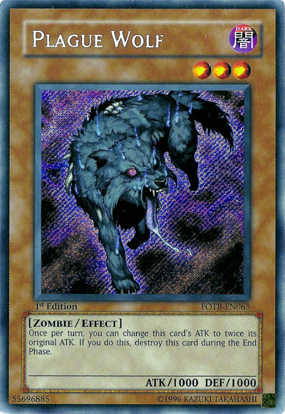 Plague Wolf [FOTB-EN065] Secret Rare | Exor Games New Glasgow