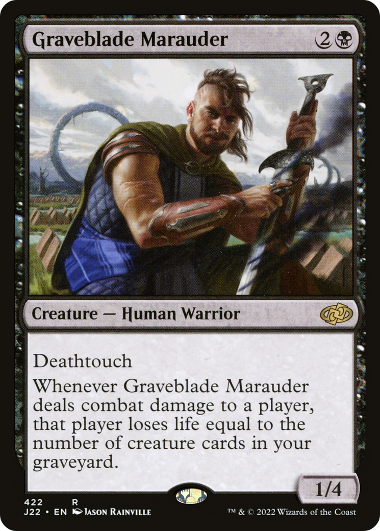 Graveblade Marauder [Jumpstart 2022] | Exor Games New Glasgow