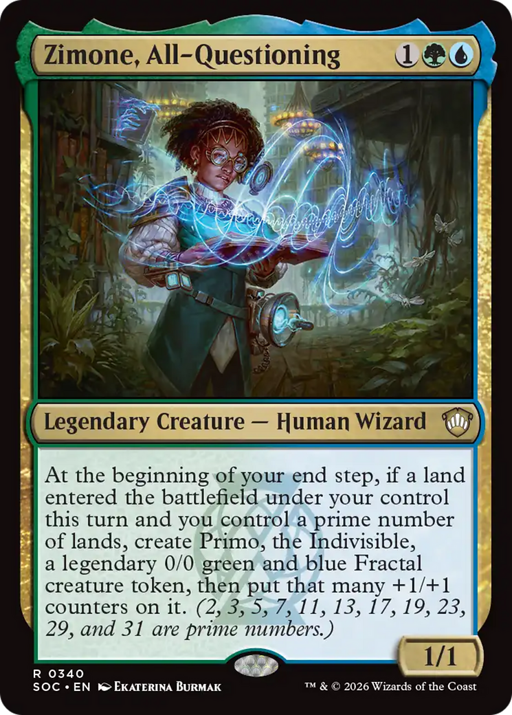 Zimone, All-Questioning [Secrets of Strixhaven Commander] | Exor Games New Glasgow