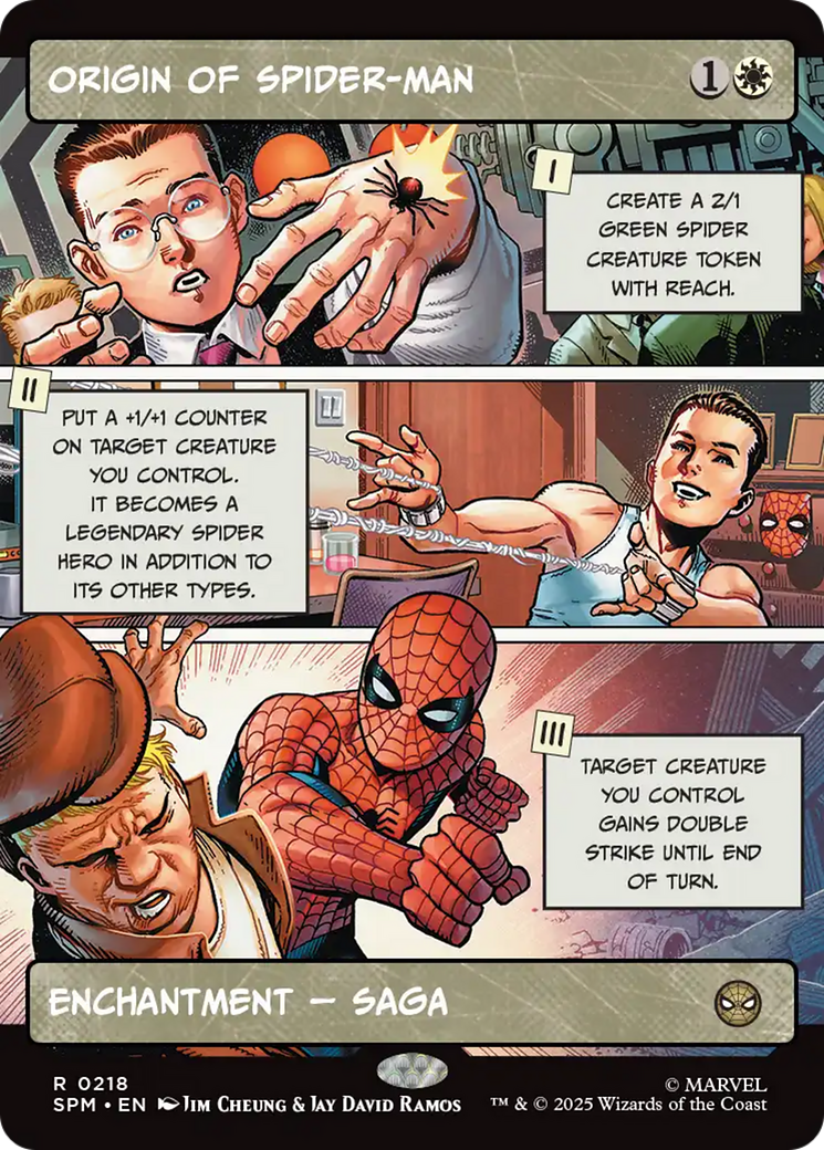 Origin of Spider-Man (Borderless) [Marvel's Spider-Man] | Exor Games New Glasgow