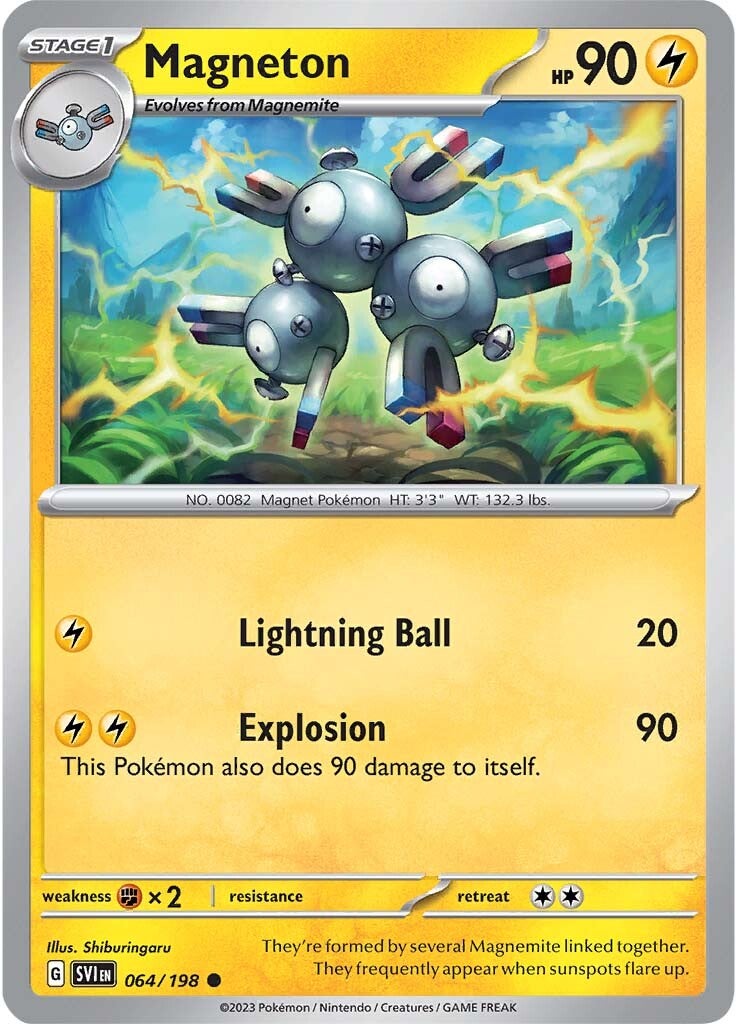 Magneton (064/198) [Scarlet & Violet: Base Set] | Exor Games New Glasgow