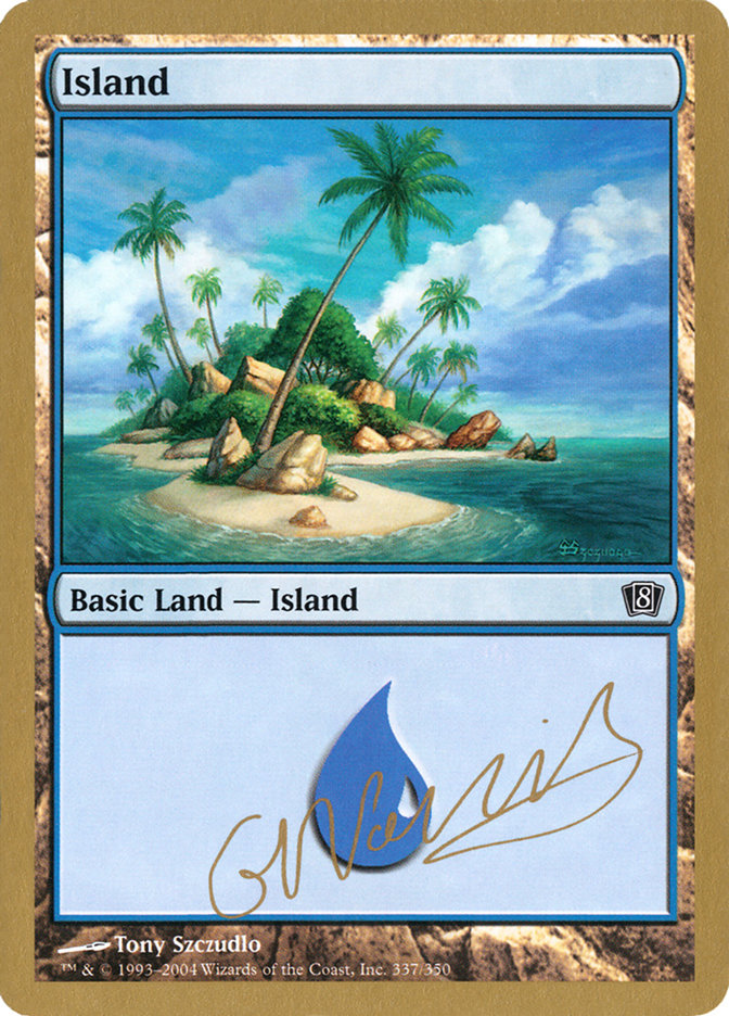 Island (gn337) (Gabriel Nassif) [World Championship Decks 2004] | Exor Games New Glasgow