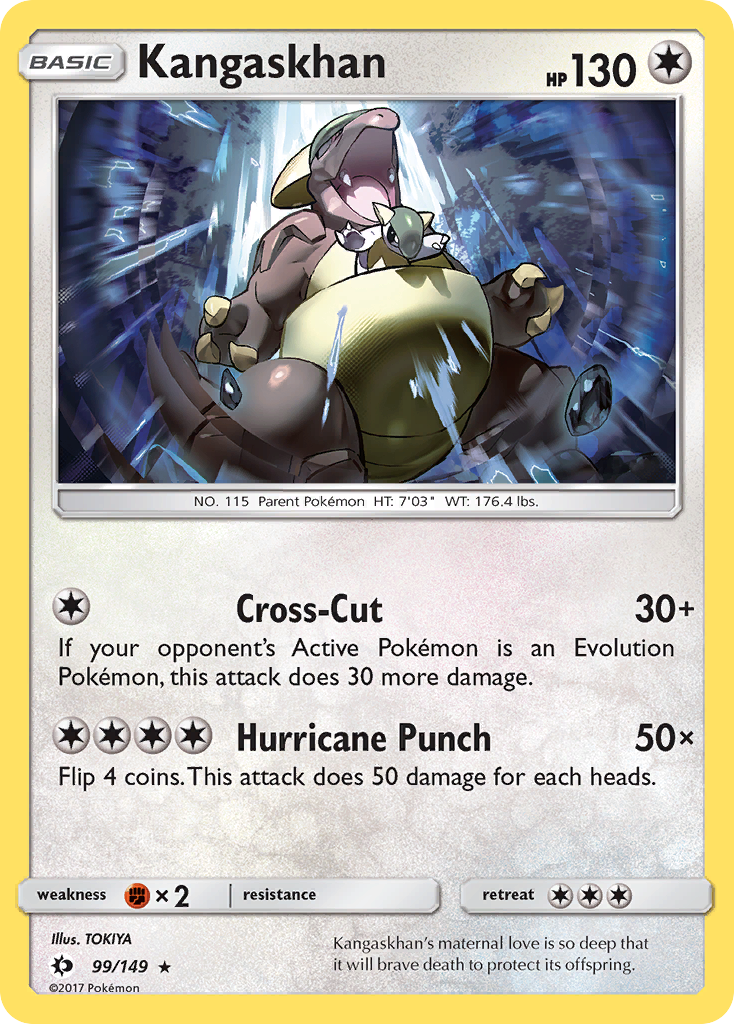 Kangaskhan (99/149) [Sun & Moon: Base Set] | Exor Games New Glasgow