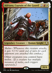 Adriana, Captain of the Guard [Phyrexia: All Will Be One Commander] | Exor Games New Glasgow