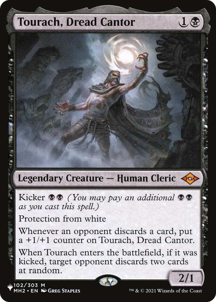 Tourach, Dread Cantor [The List Reprints] | Exor Games New Glasgow