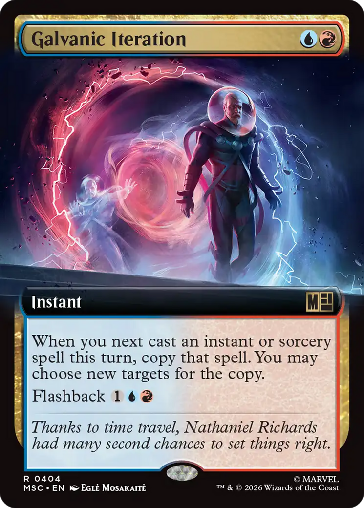 Galvanic Iteration (Extended Art) [Marvel Super Heroes Commander] | Exor Games New Glasgow