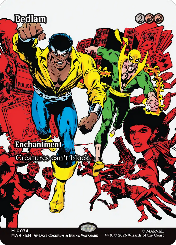 Bedlam (Borderless) [Marvel Universe: Eternal-Legal] | Exor Games New Glasgow