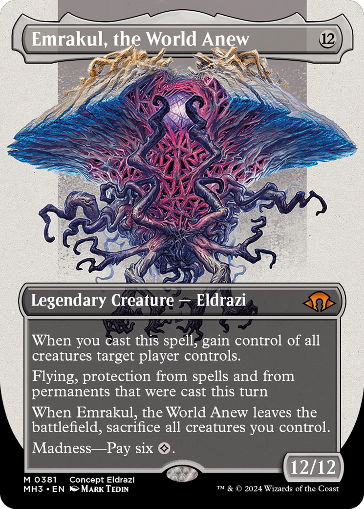 Emrakul, the World Anew (Borderless) [Modern Horizons 3] | Exor Games New Glasgow