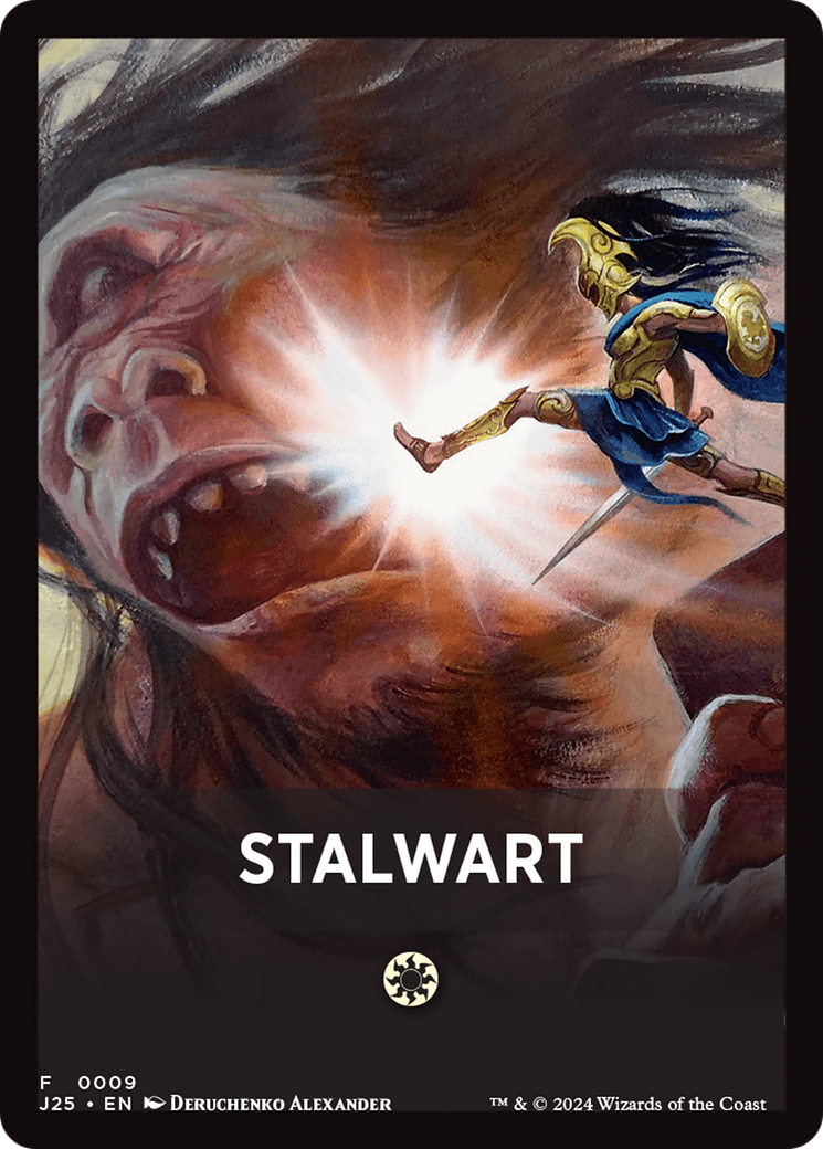 Stalwart Theme Card [Foundations Jumpstart Front Cards] | Exor Games New Glasgow