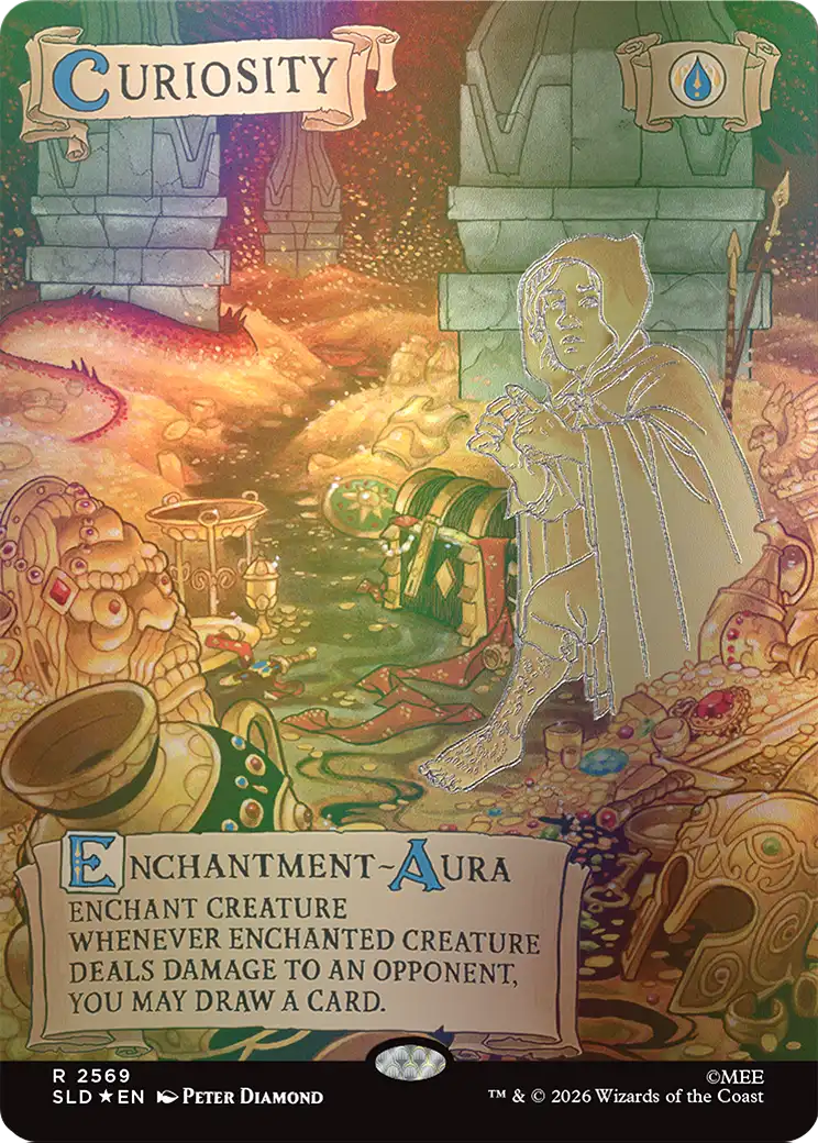 Curiosity (2569) (Out Of Sight Foil) [Secret Lair Drop Series] | Exor Games New Glasgow