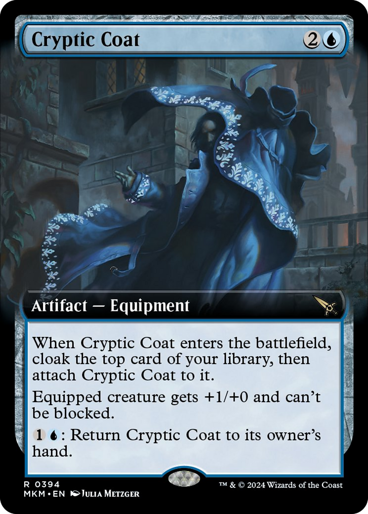 Cryptic Coat (Extended Art) [Murders at Karlov Manor] | Exor Games New Glasgow