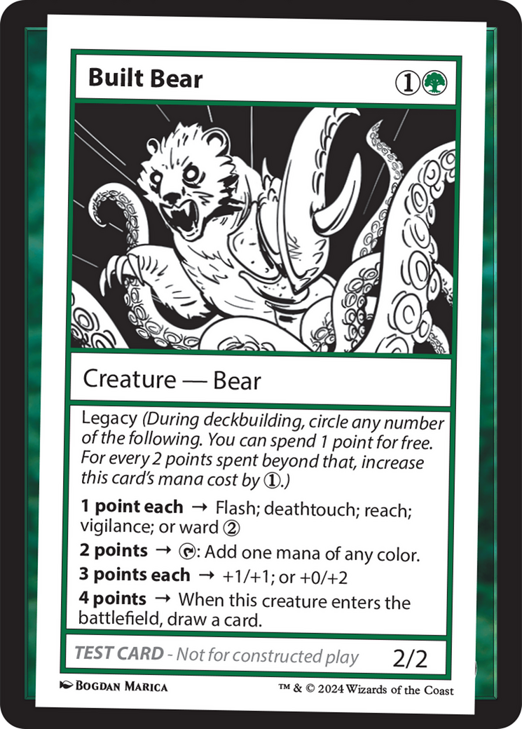 Built Bear [Mystery Booster 2 Playtest Cards] | Exor Games New Glasgow