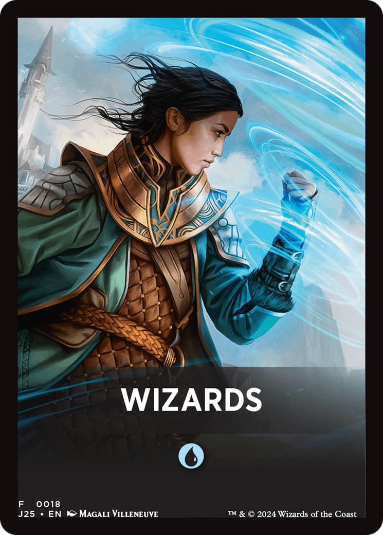 Wizards Theme Card [Foundations Jumpstart Front Cards] | Exor Games New Glasgow