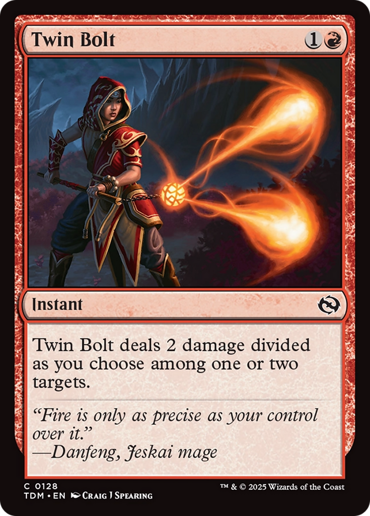 Twin Bolt [Tarkir: Dragonstorm] | Exor Games New Glasgow