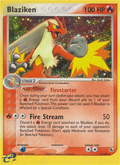 Blaziken (3/109) [EX: Ruby & Sapphire] | Exor Games New Glasgow