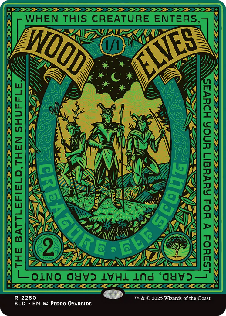 Wood Elves (2280) [Secret Lair Drop Series] | Exor Games New Glasgow