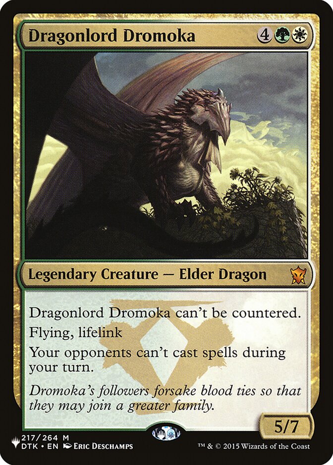 Dragonlord Dromoka [The List] | Exor Games New Glasgow