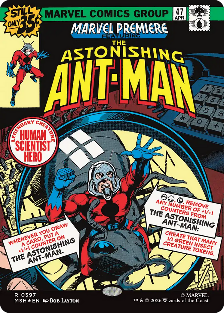 The Astonishing Ant-Man (Borderless) [Marvel Super Heroes] | Exor Games New Glasgow