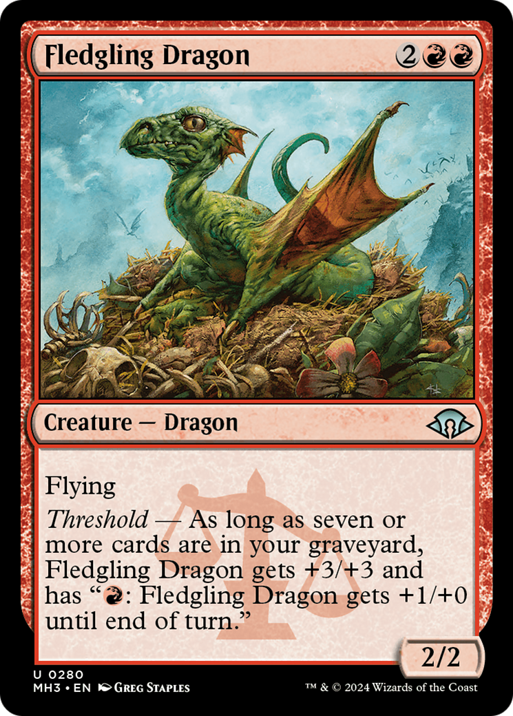 Fledgling Dragon [Modern Horizons 3] | Exor Games New Glasgow