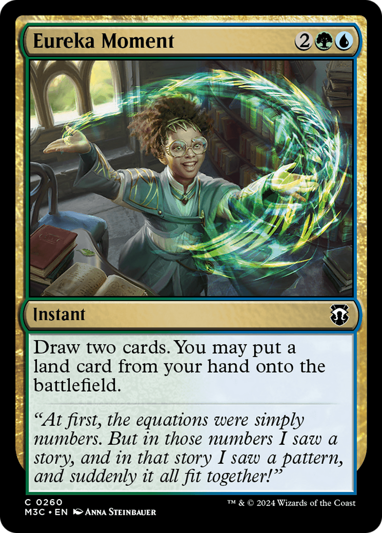Eureka Moment (Ripple Foil) [Modern Horizons 3 Commander] | Exor Games New Glasgow