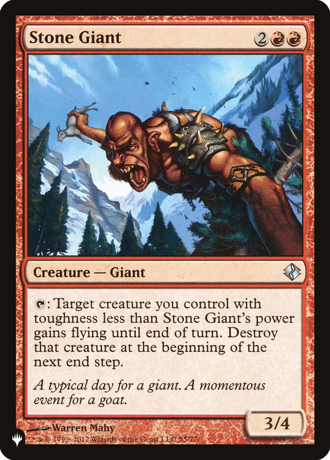 Stone Giant [The List] | Exor Games New Glasgow