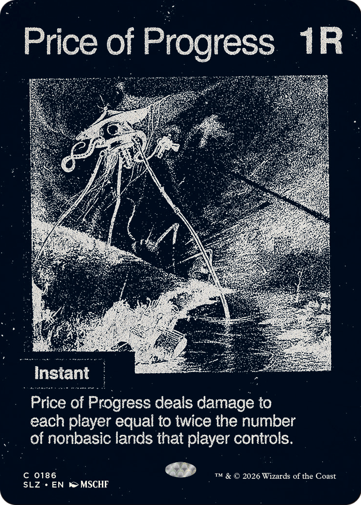 Price of Progress (0186) [Secret Lair x MSCHF: The Zeta Set] | Exor Games New Glasgow