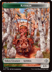 Elf // Kithkin (0007) Double-Sided Token [Lorwyn Eclipsed Tokens] | Exor Games New Glasgow