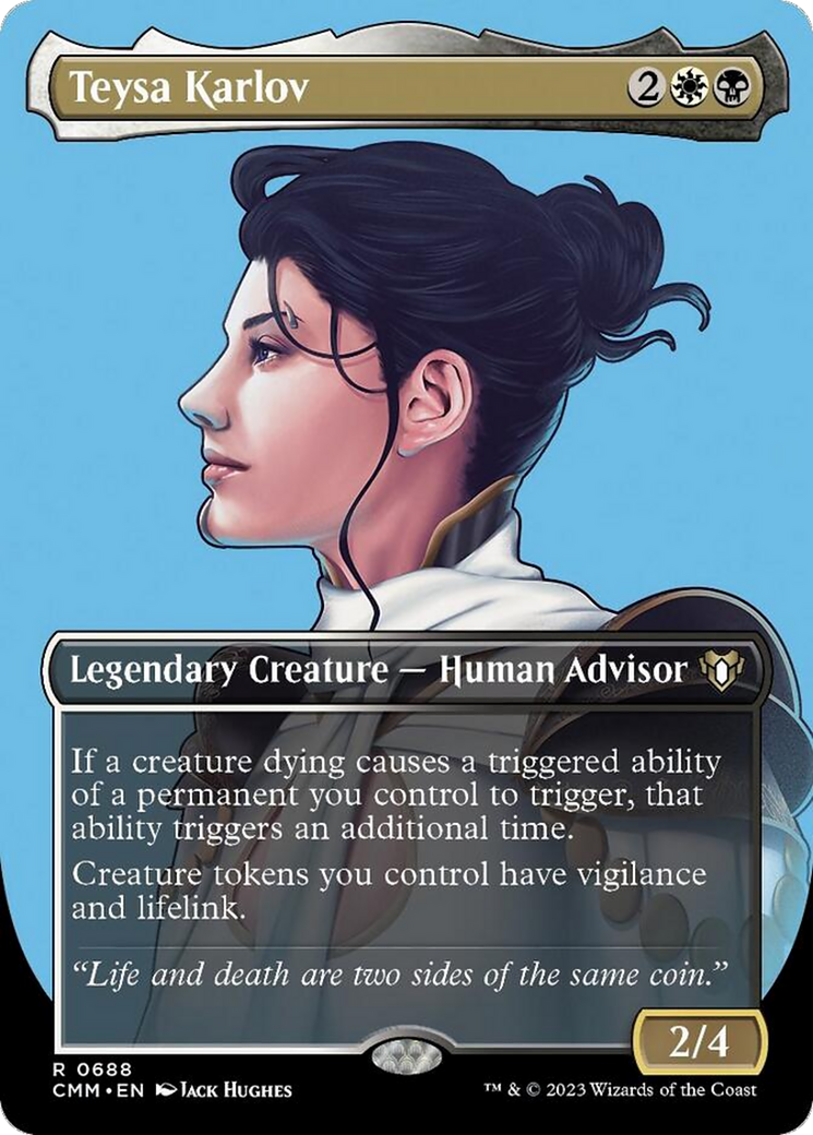 Teysa Karlov (Borderless Profile) [Commander Masters] | Exor Games New Glasgow