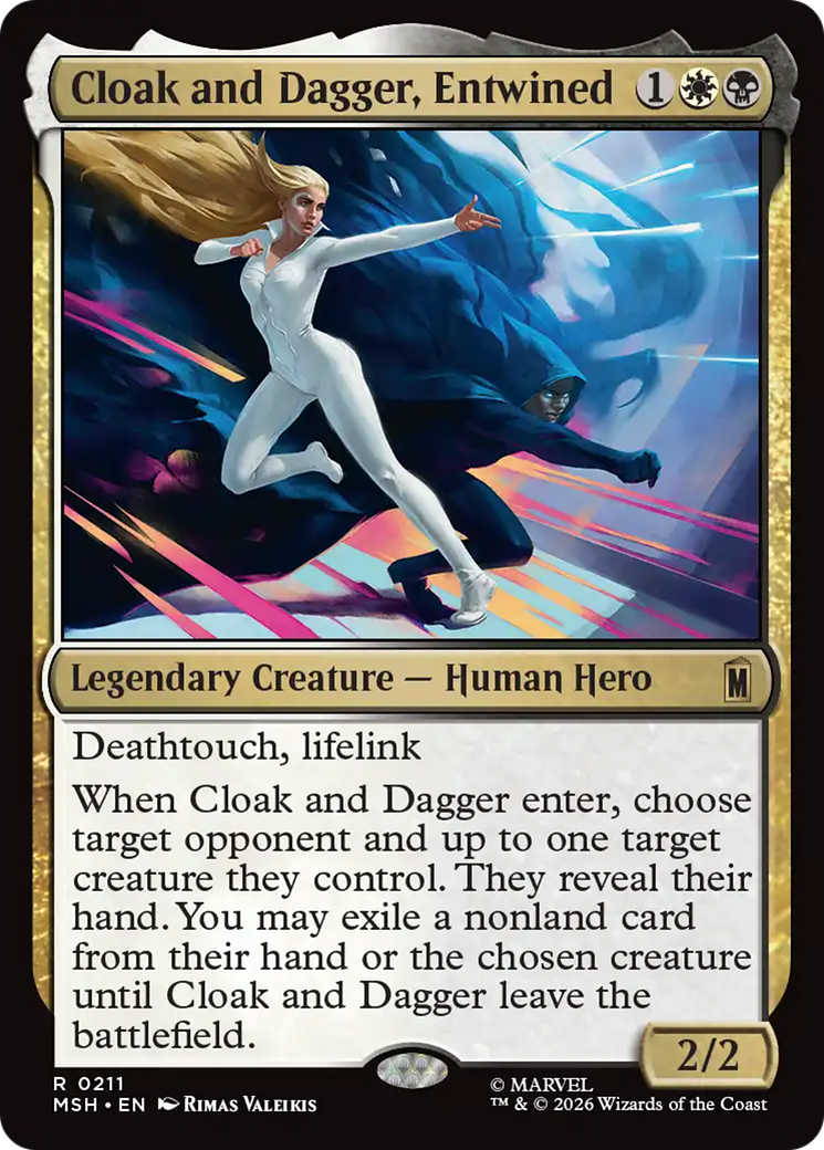 Cloak and Dagger, Entwined [Marvel Super Heroes] | Exor Games New Glasgow